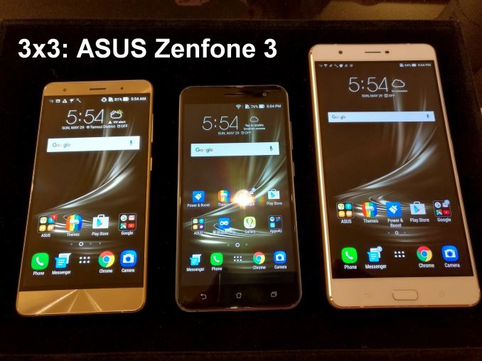 ASUS Announces the ZenFone 3 Series, with 6 GB Deluxe Model and 